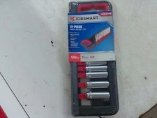 JobSmart 1/4 in. Drive SAE Deep Socket Set, 11 pc (SNP053821)