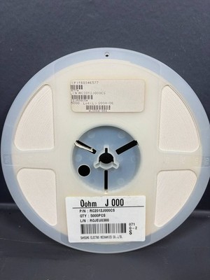 5000x 0 Ohm 0805 SMD Jumper Resistors Samsung RC2012J000CS Zero Ohm Link Lot