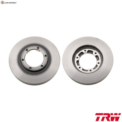 2x BREMSSCHEIBE DF6640S FÜR MITSUBISHI Canter 4D34-2AT6/2AT5 3.9L4M50-T5 4.9L 