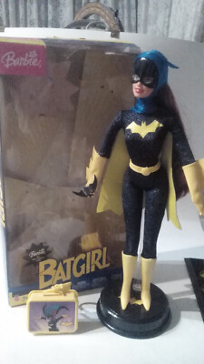 Barbie, Batgirl, DC Comics mit Box, unbespieltes Dekoteil, Superselten !!