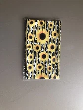 Sunflower Wide Width Headband / Scarf / Neck Gaiter 