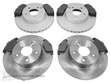 MERCEDES C-CLASS C220 CDi ESTATE 08-13 FRONT AND REAR BRAKE DISCS & PADS SET NEW