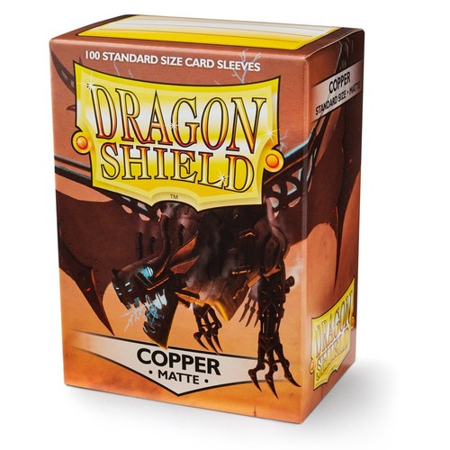 Arcane Tinman ART11016 Sleeves: Dragon Shield Matte Copper Standard 100pk-Copper - Bild 4 von 4