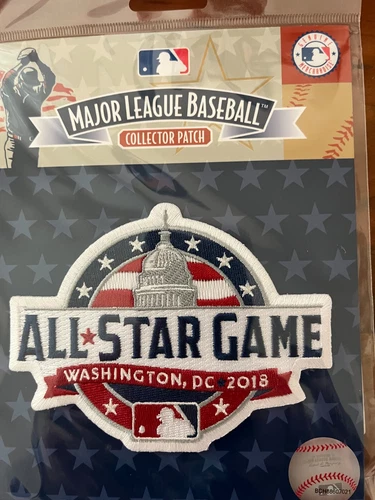 2018 WASHINGTON NATIONALS ALL STAR GAME PATCH OFFICIALLY LICENSED WORLD SERIES - Picture 1 of 1