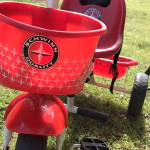 schwinn tricycle with push handle