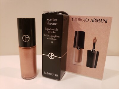 Giorgio Armani - Eye Tint Chrome Eyeshadow - #44 Rose Gold - 0.1 Fl Oz - NIB