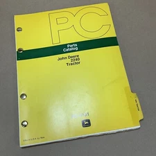 Original John Deere 2240 Tractor Factory Parts Catalog Manual,  PC4151