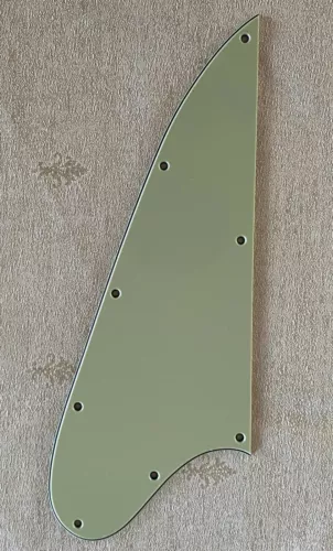 New 3 Ply Guitar Pickguard For Gibson Firebird Blank Scratch Plate,Vintage Green
