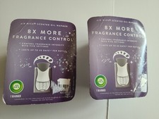 Lot 2 NEW Air Wick Plug in Electric Scented Oil Air Freshener Warmer Units White