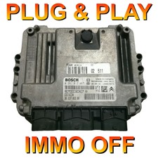 PEUGEOT 207 ECU 0281012467 Edc16c34 Bosch ECM Module for sale 