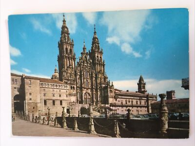 Santiago De Compostela Chile Vintage Postcard