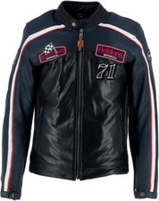 Veste Blouson Cuir moto CE Helstons Formula L Sport Harley Triumph Indian