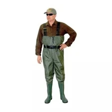 Caddis | Men's Chest Waders | Size 11 | Green | Fishing Equipment/supplies |
