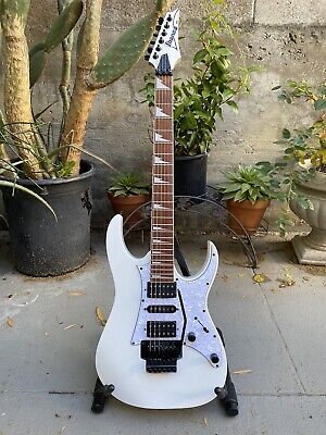 Ibanez RG450DXB RG Series Electric Guitar (White) Mint Condition Shredder  Beast. | eBay