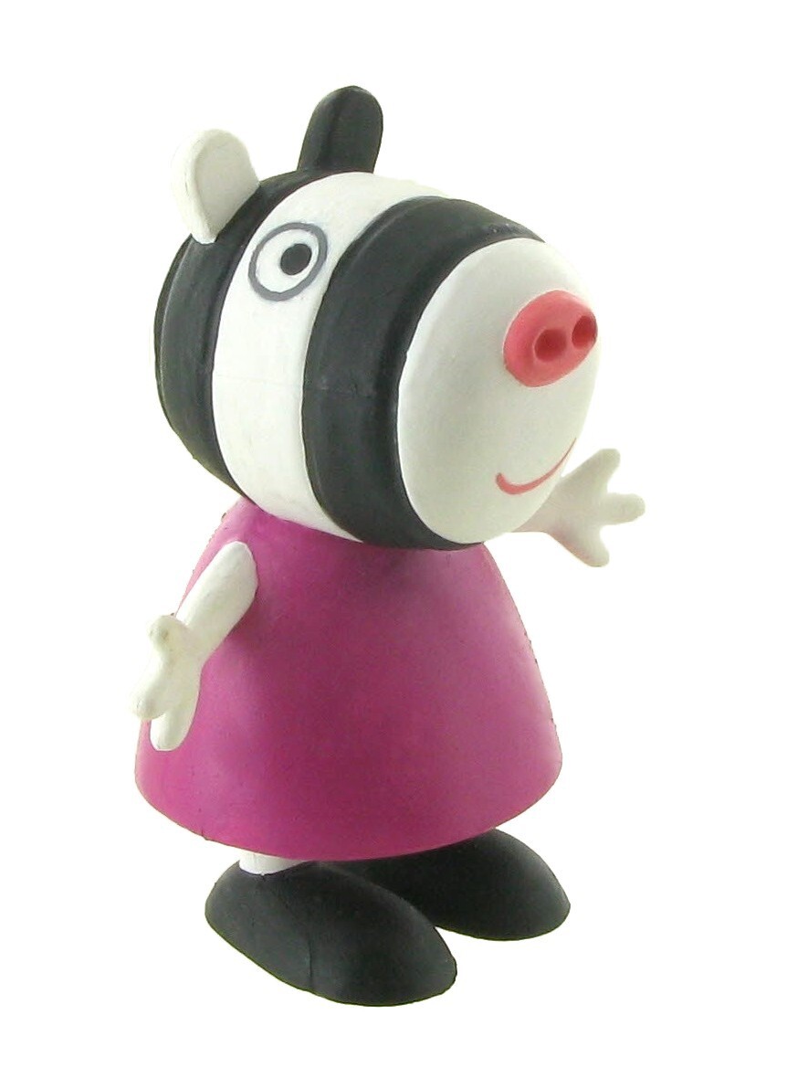 Peppa Pig Friends - Zoe Zebra 5,5 cm 90153 Comansi