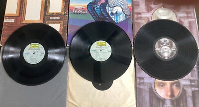 3 lp bundle E L P N,Tarkus,BrainSalad Sugery,Pictures on a Exhibition, All Three