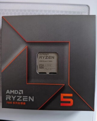 AMD Ryzen 5 7600X CPU 本体 AMD Ryzen 5 7600X R5 7600X AM5 CPU Processor 4.7 GHz 6-Core 12