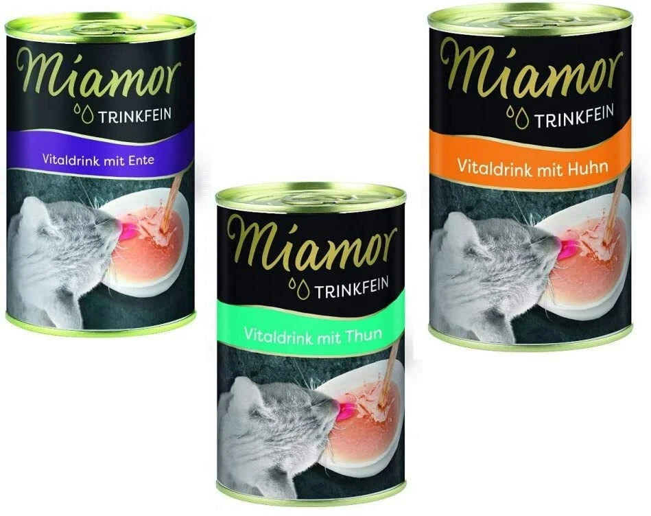 Finnern MIAMOR Trinkfein | 3 Sorten-Mix | 6x 135ml | Probierpaket