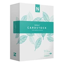 Cardstock Mediumweight 365 Sheets 90 lb/163 gsm 94 Brightness 8.5" x 11" - MO...