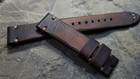 20mm, for u-boat, handmade watch strap  genuine leather oiled, Dalipi crafts