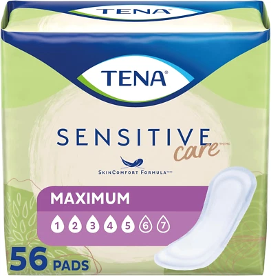 KENVUE TENA Sensitive Care Maximum Absorbency Incontinence/Bladder Control Pad for Wome