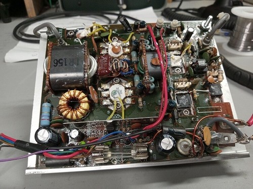 HF 100-watt RF Amplifier complete board removed from an amateur transceiver - Picture 2 of 5