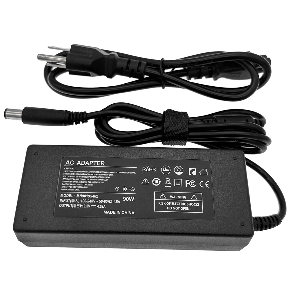 Cargador de alimentación adaptador de CA de 90 W para computadora portátil Dell Latitude E7470, E7440, E7270, E6430 Foto 4 de 4
