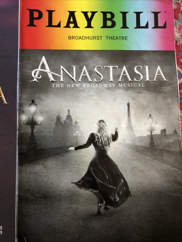 Collection of Eleven Anastasia the Musical playbills programs - Picture 3 of 11