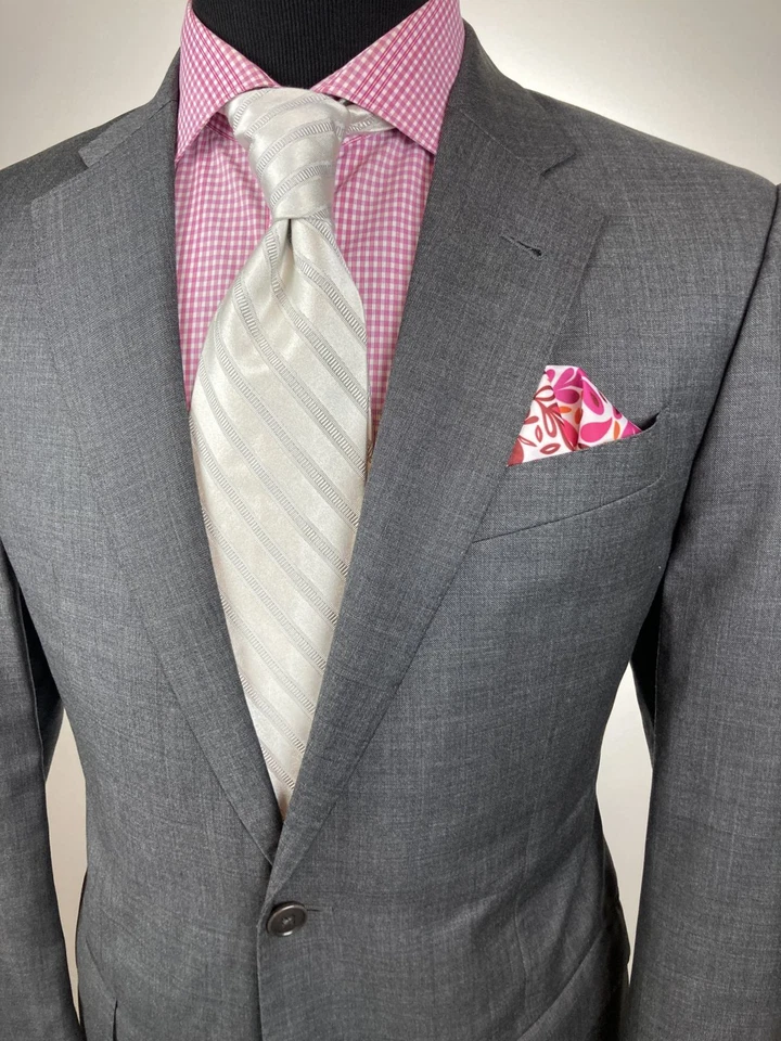 ARMANI Collezioni "G Line" Gray Modern 2Btn Sport Jacket 42R 42 R - Image 2 of 4