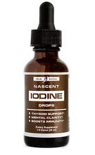Nascent Iodine Supplement - Complete Thyroid Iodine Solution for Thyroid Supp...