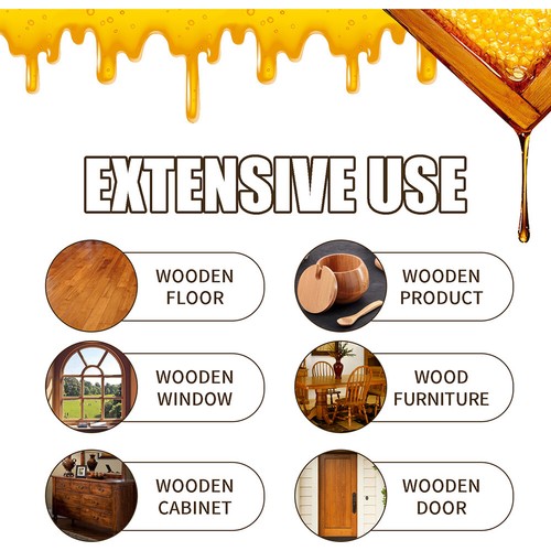 Bee Wax Furniture Polish Spray: Natural Micro-Molecularized Beeswax with Tool - Picture 5 of 18