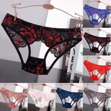 Hollow Lace for FRENCH Knickers Panties for LINGERIE Briefs Mesh Sheer Thongs