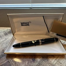 Mont Blanc Meisterstuck Vintage 149 Black Fountain Pen (New)