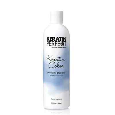 KERATIN PERFECT Salon Quality Color Smoothing Shampoo -Fights Frizz! - 12.8 Oz.