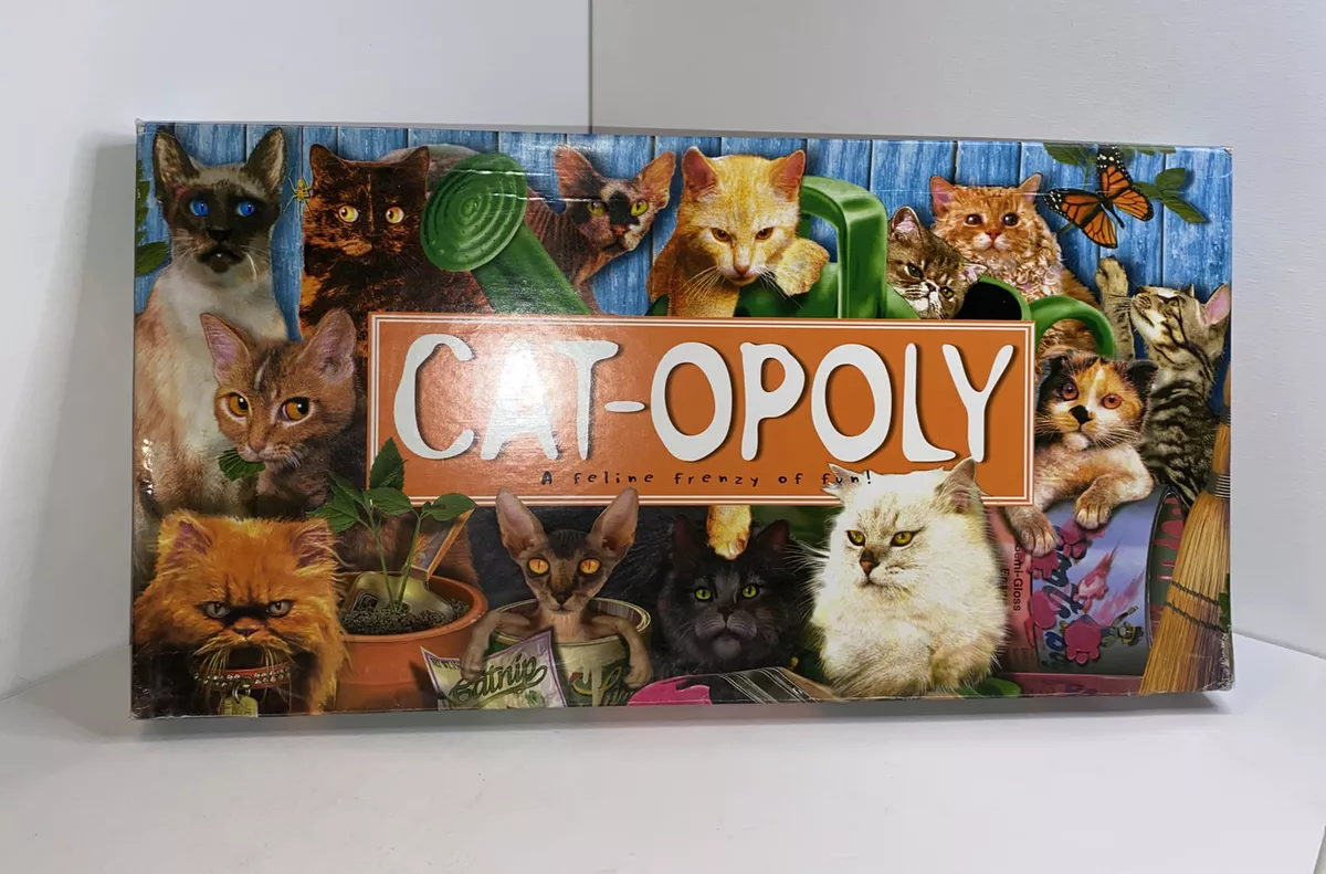 Late for the Sky Cat-Opoly Board Game 