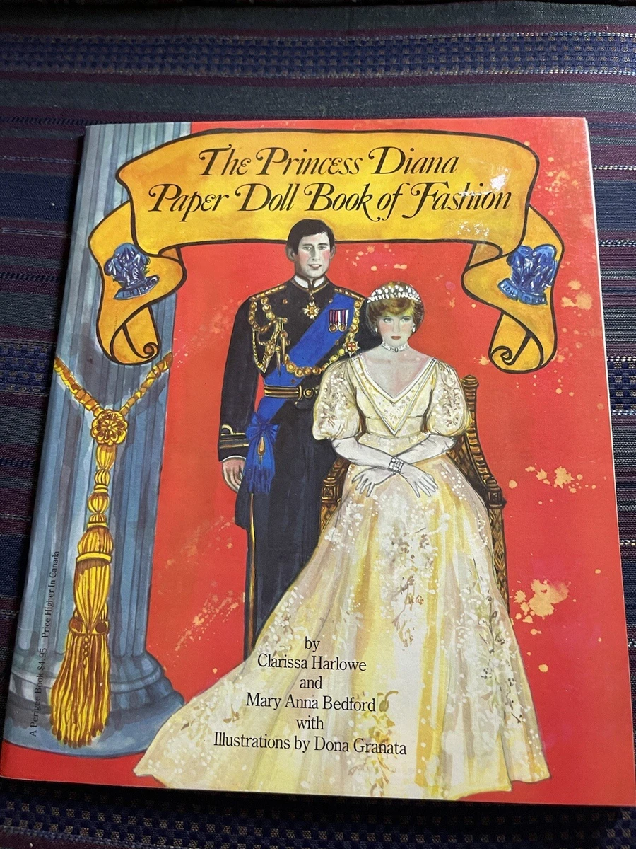 Princess diana best sale paper doll book