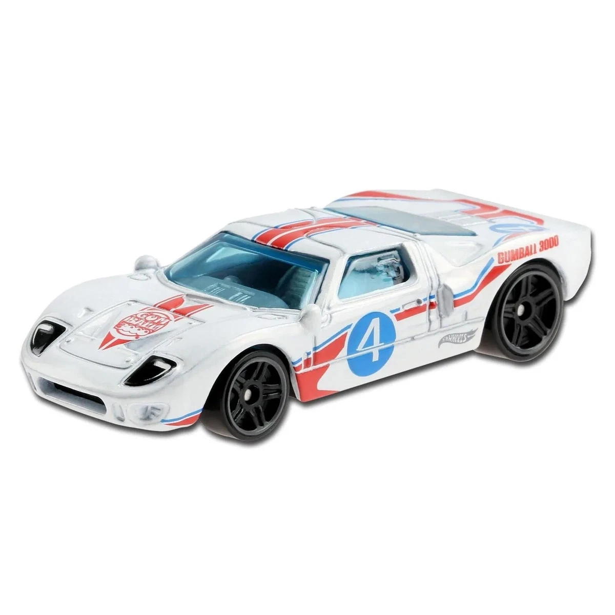 Hot Wheels Gumball 3000 Ford GT 40 Kids Model Diecast Toy Car Then