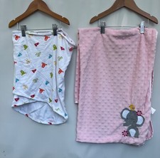 Gro Company Baby Girls Pink Swaddle Blanket 0-3 Months