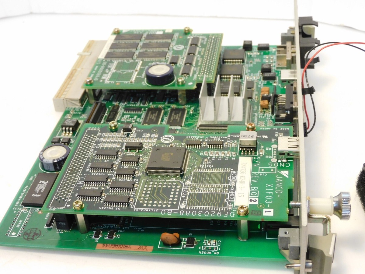 YASKAWA JANCD-XIF03-1 REV BO2 PC DAUGHTER BOARD CIRCUIT
