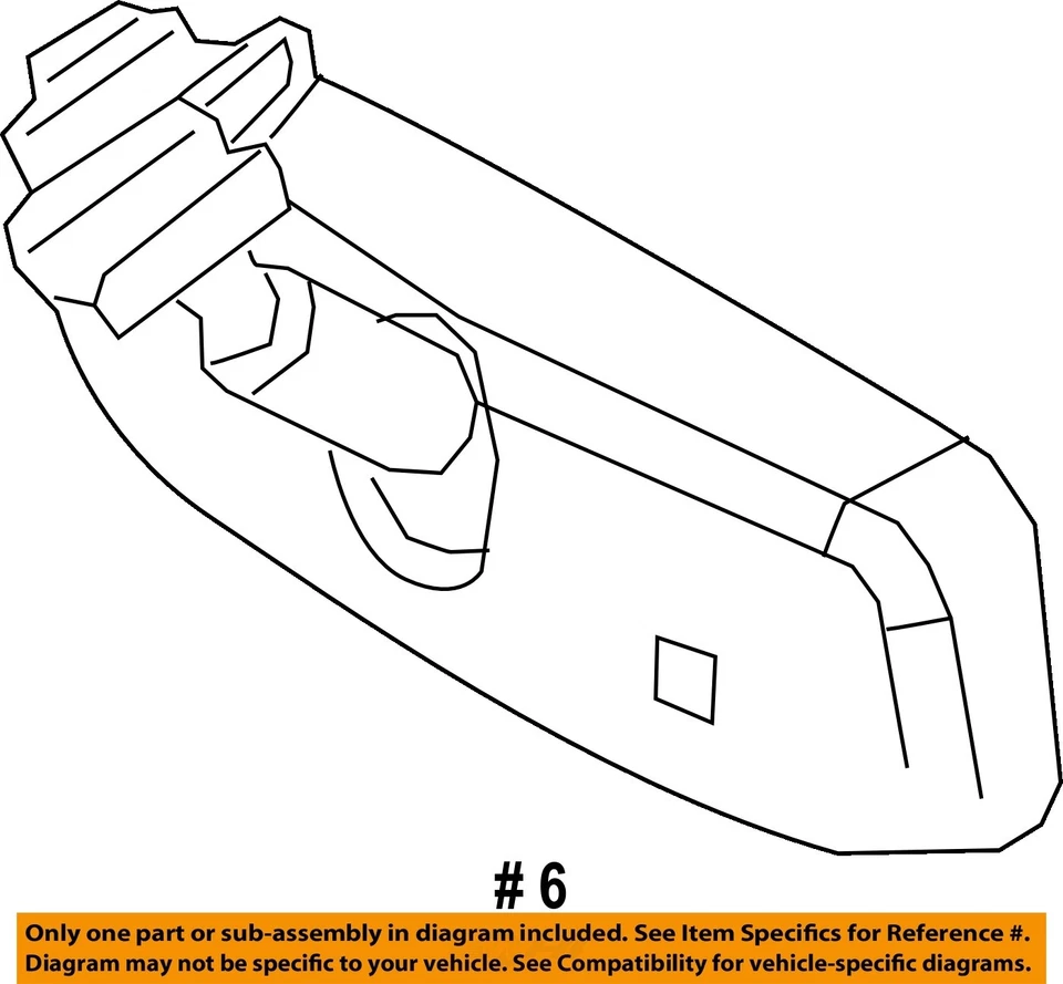 Б/у переднее центральное внутреннее зеркало заднего вида подходит: 2019 Toyota Camry pre-crash sy - Изображение 4 из 4
