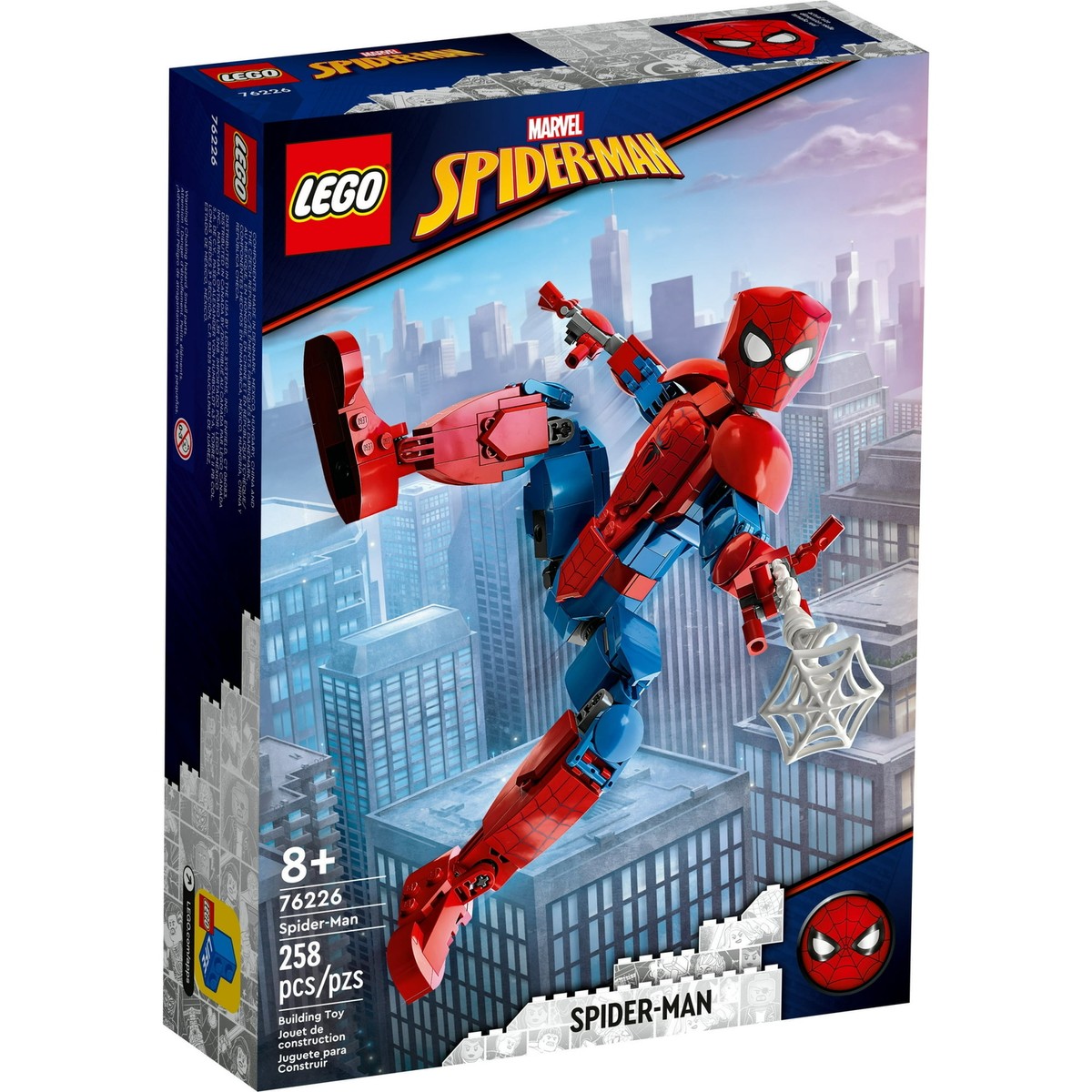 ぁゅ LEGO Marvel Spider-Man 76226 Fully Articulated Action Figure Super