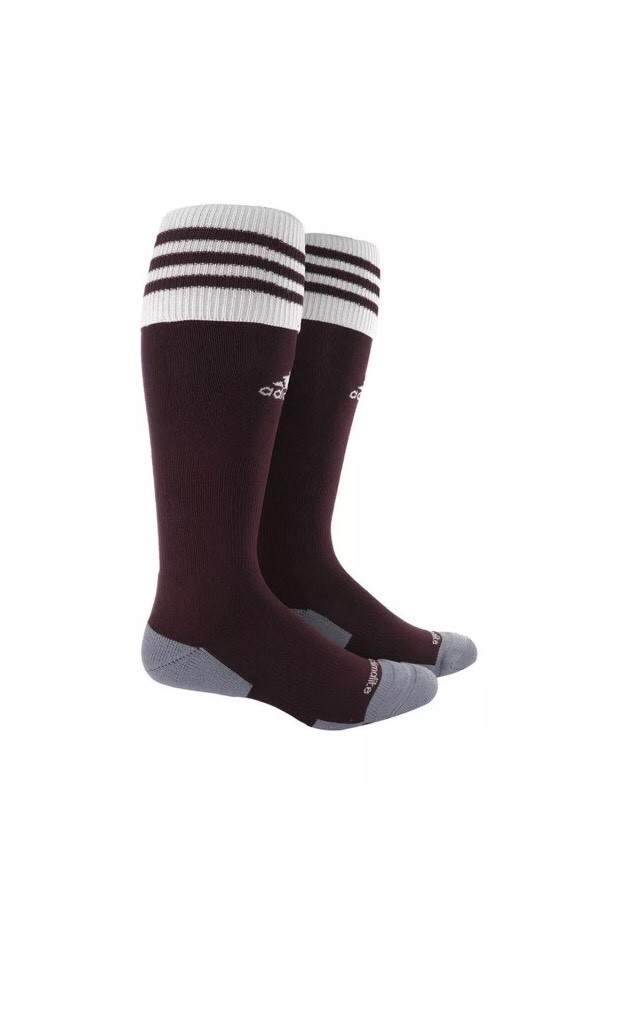 adidas Climalite Soccer Copa Zone Cushion Socks Black/White Small