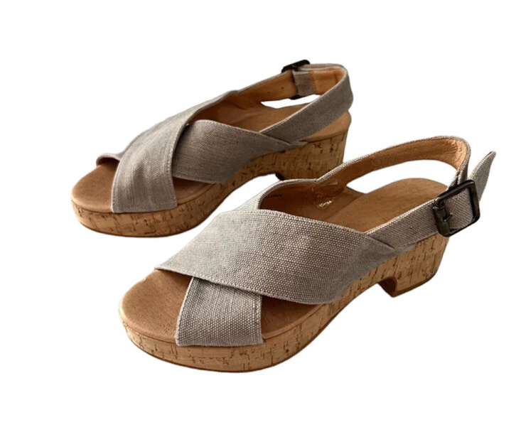 Eliana crossover cork best sale heels