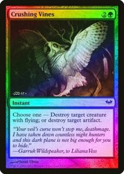 Crushing Vines - Foil - Dark Ascension #110/158