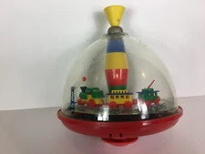 Vintage Spinner Panorama Spinning Top Train Toy