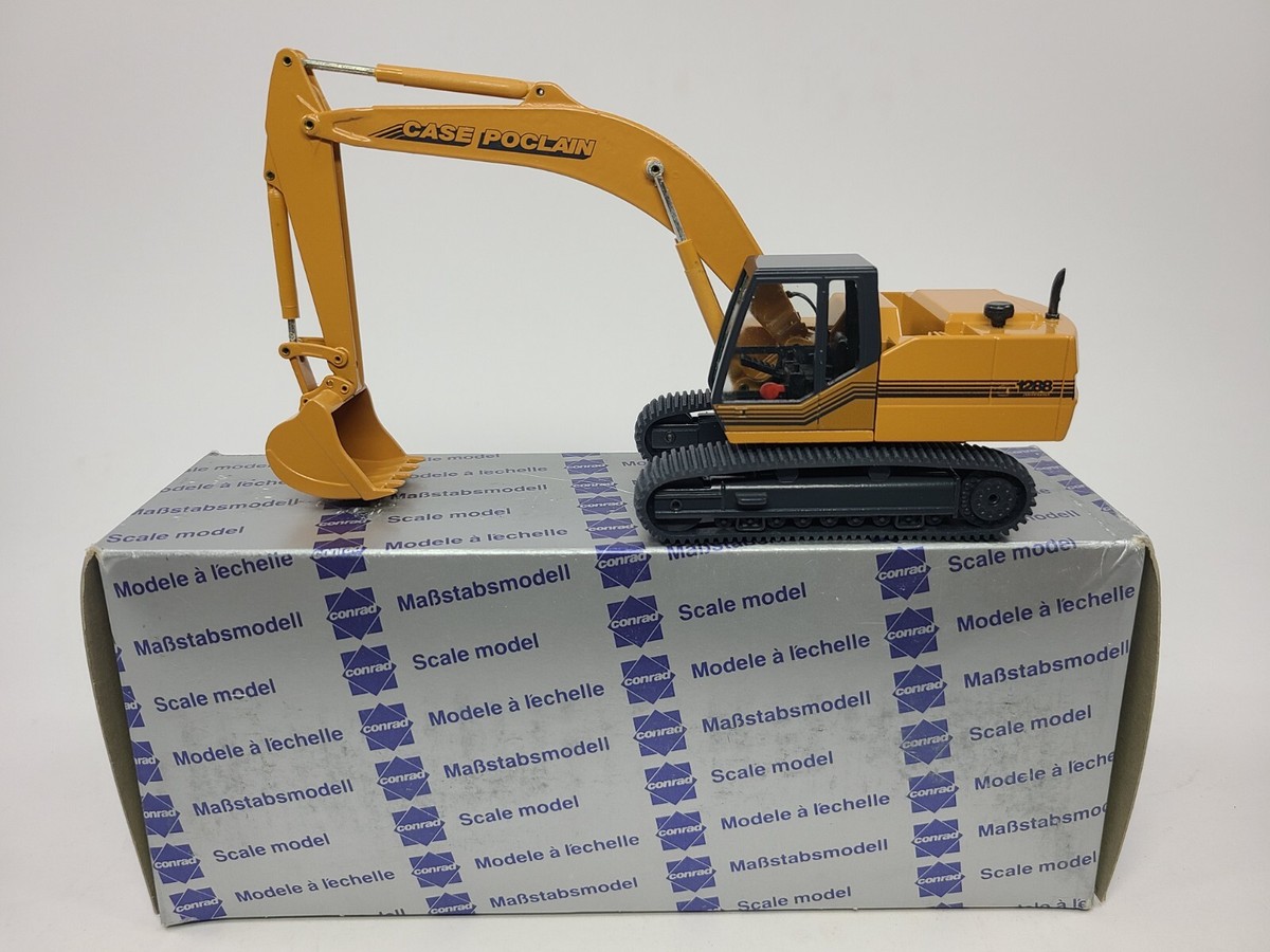 Case Poclain 1288 Excavator - Conrad 1:50 Scale Diecast Model
