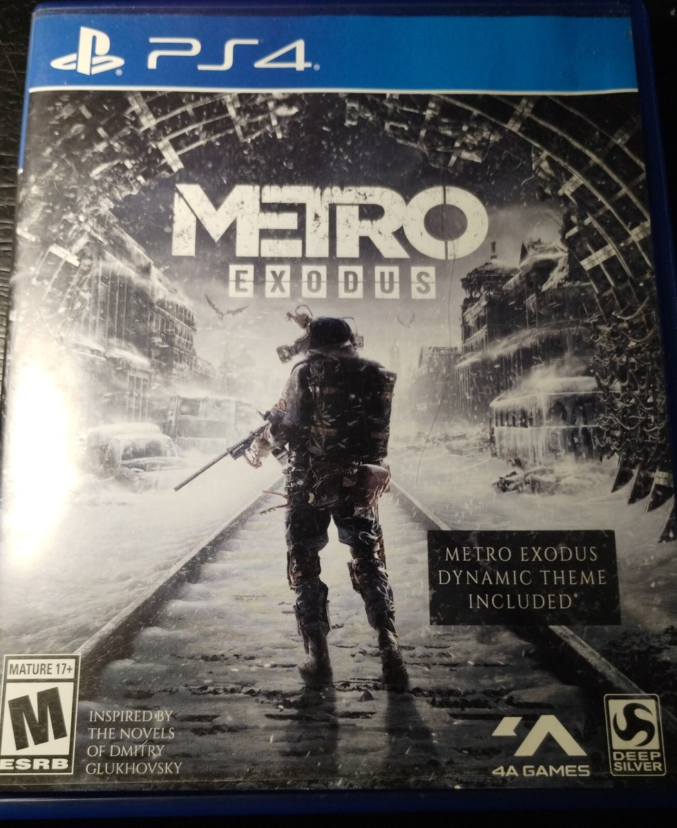 Metro Exodus PlayStation game 816819014516|