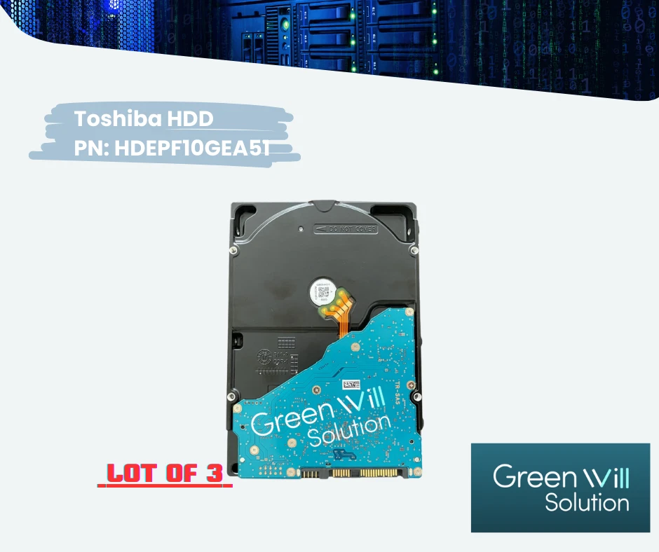 LOT OF 3 Toshiba HDEPF10GEA51/MG04SCA60EE 3.5" 6TB 7200 RPM Hard Drive - Image 3 of 4
