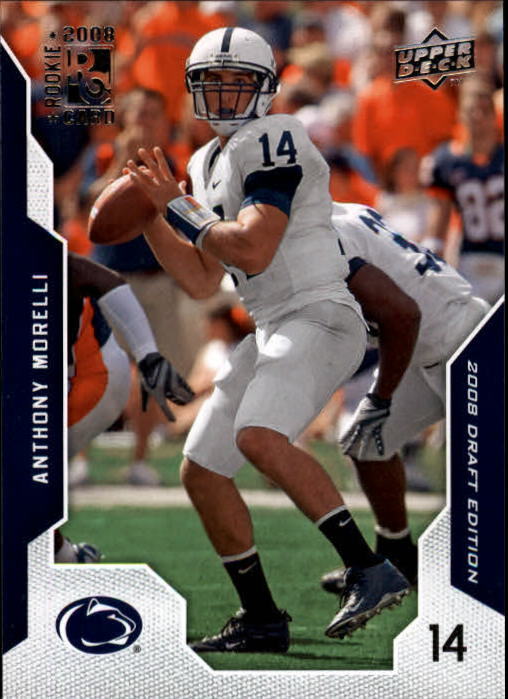 A2041- 2008 Upper Deck Draft Edition FB #s 1-250 -You Pick- 21 Million Items