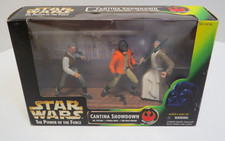 STAR WARS POWER OF THE FORCE CANTINA SHOWDOWN SEALED 1997 OBI WAN KENOBI
